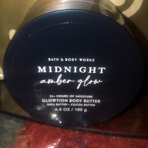 Bath and Bodyworks midnight Amber glow body butter
